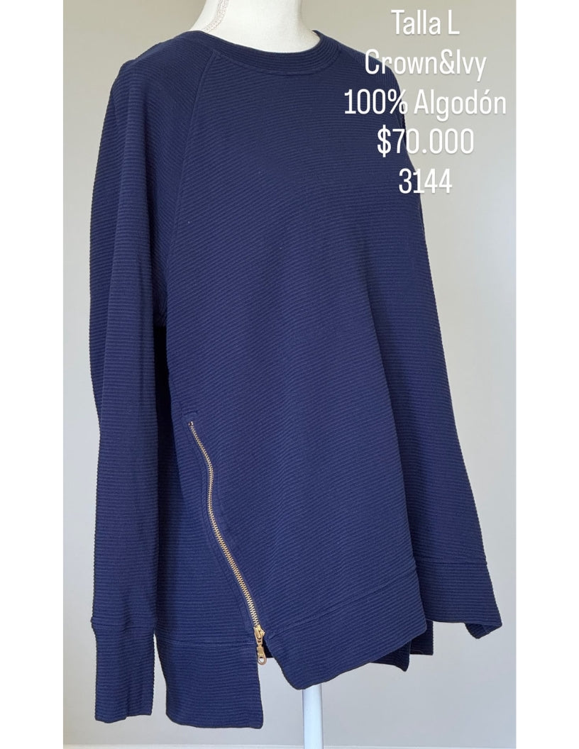 Saco Crown & Ivy Color Azul