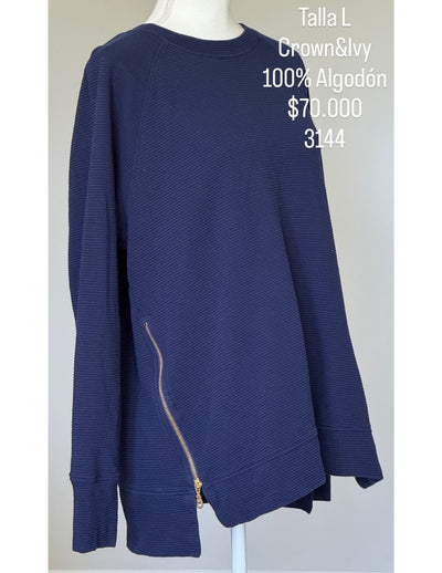 Saco Crown & Ivy Color Azul