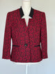 Chaqueta Kasper Color Rojo Negro