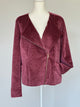 Chaqueta Isaac Mizrahi Color Morado