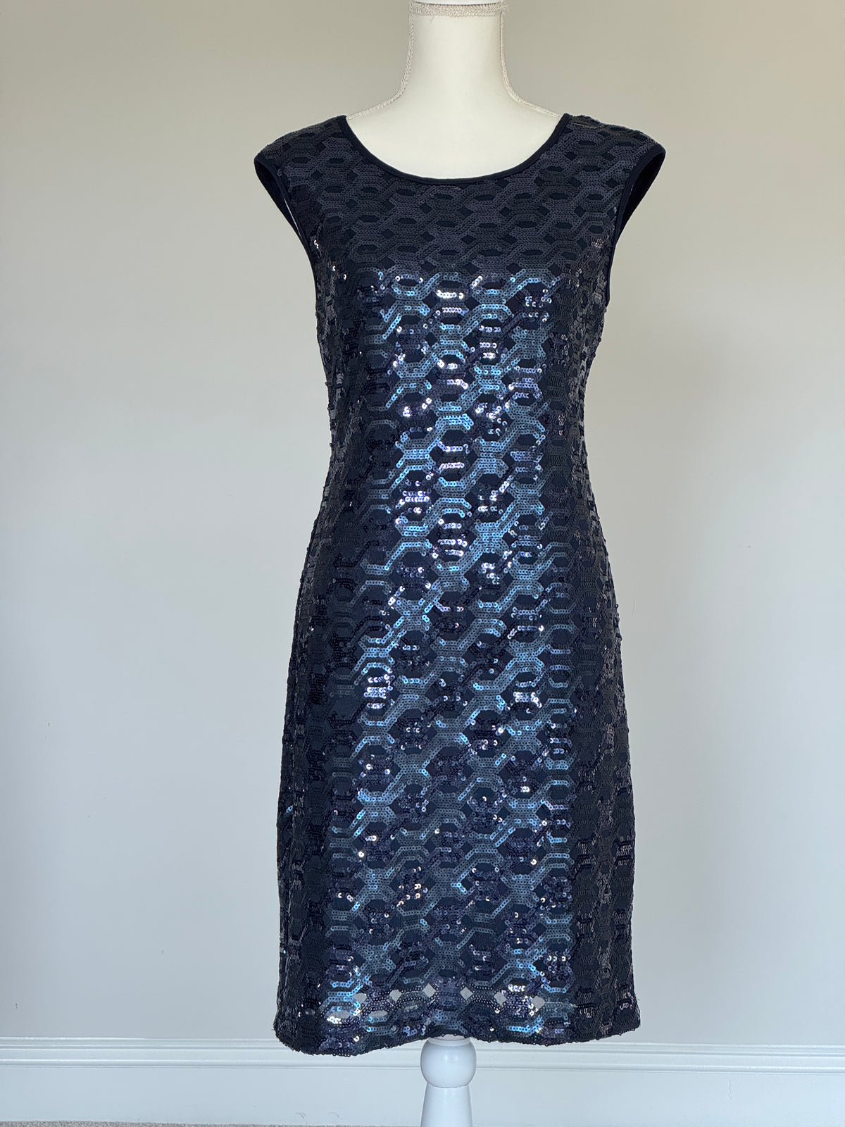 Vestido Connected Color Azul