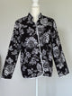 Chaqueta Na Color Negra Con Blanco
