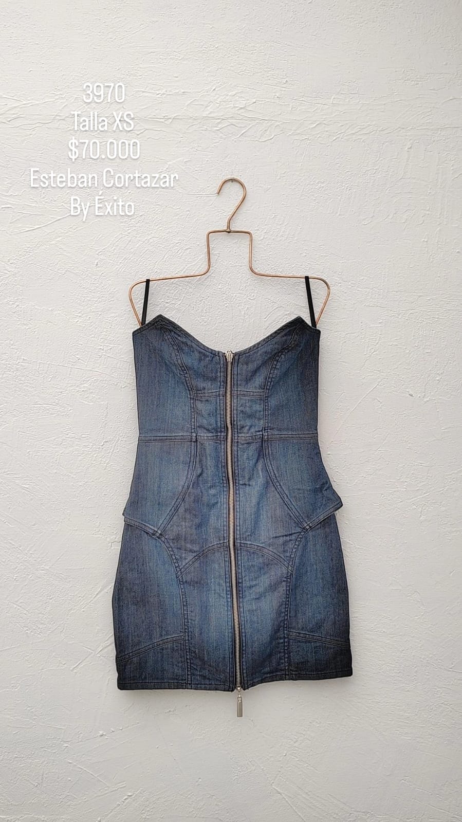 Vestido Esteban Cortazar Color Denim