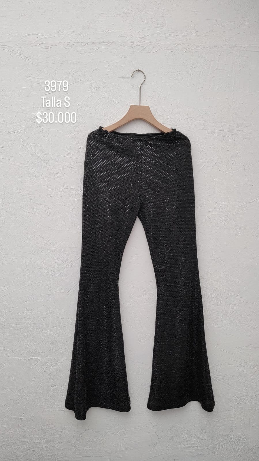 Leggins Na Color Lentejuelas/Negro