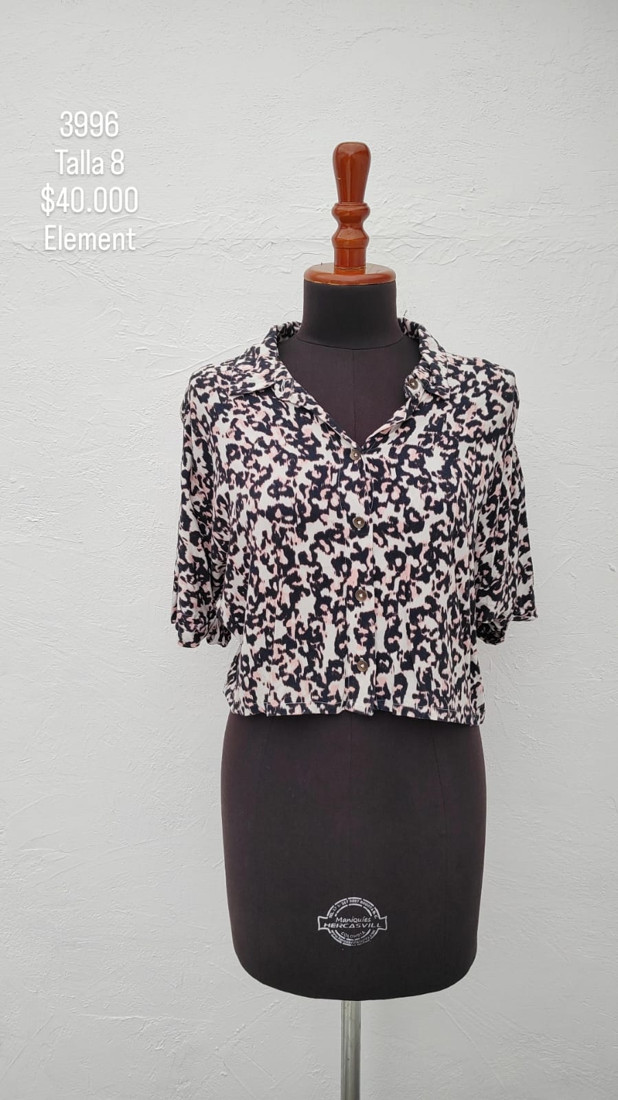 Camisa Element Color Animal Print