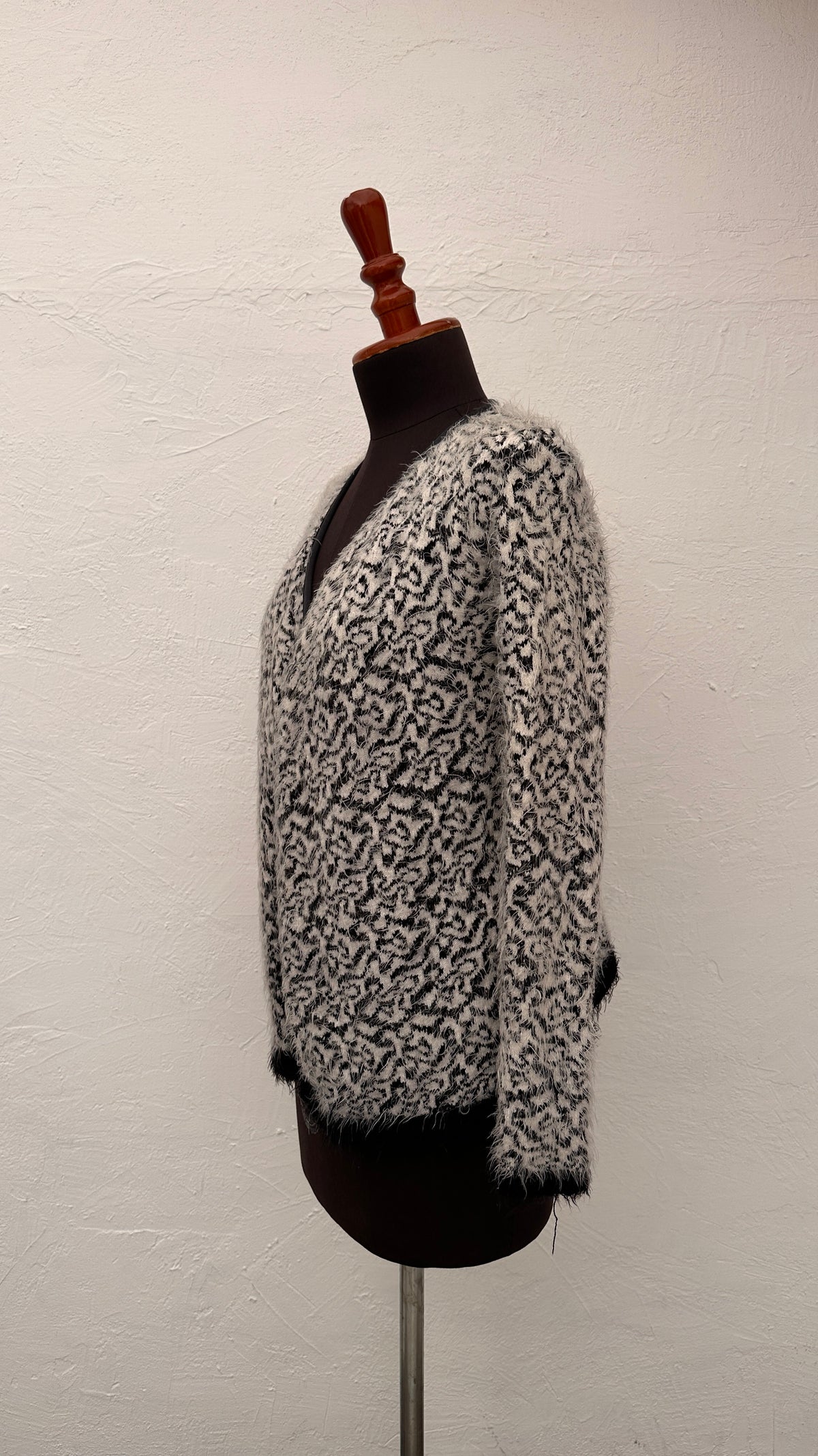 CARDIGAN ANIMAL PRINT TENNIS